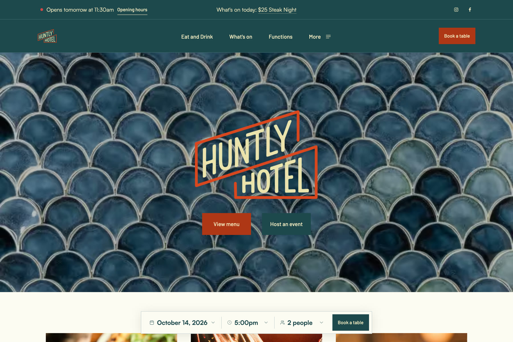 Huntly Hotel