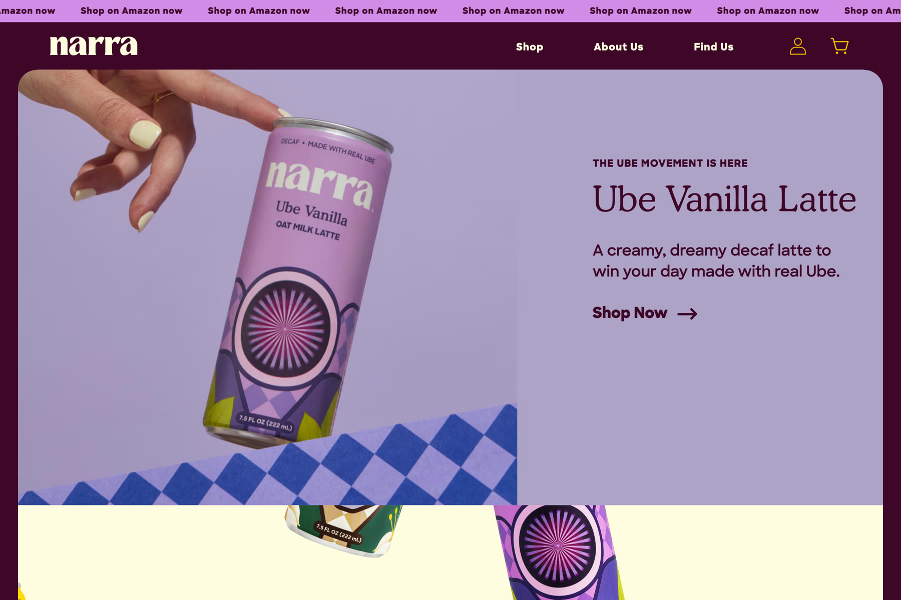 Narra homepage